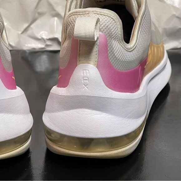 Nike Air Max Axis BQ0126-101 White / Pink Women's Running Shoes Size 8.5M - Picture 9 of 16